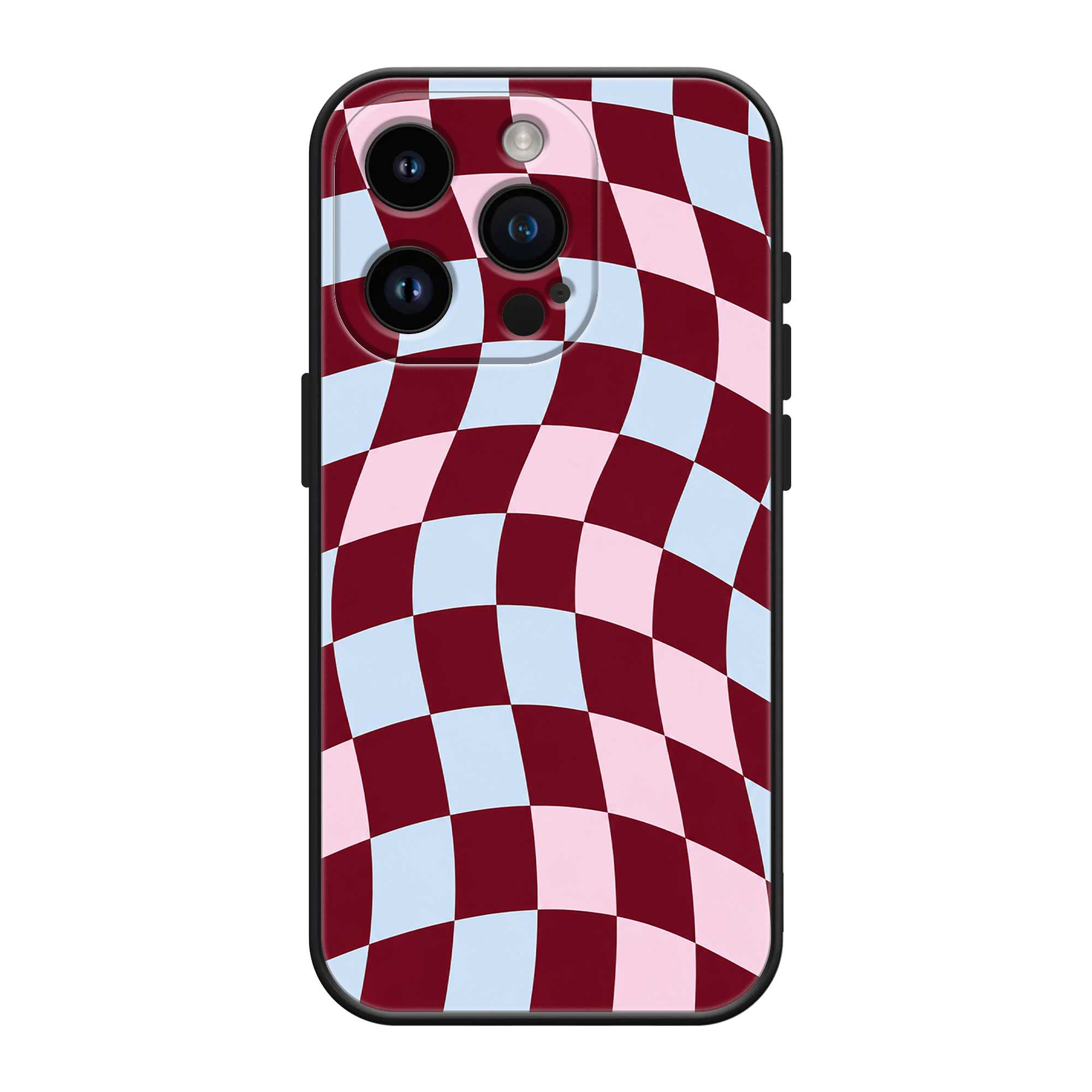Retro Checker Silicone Case