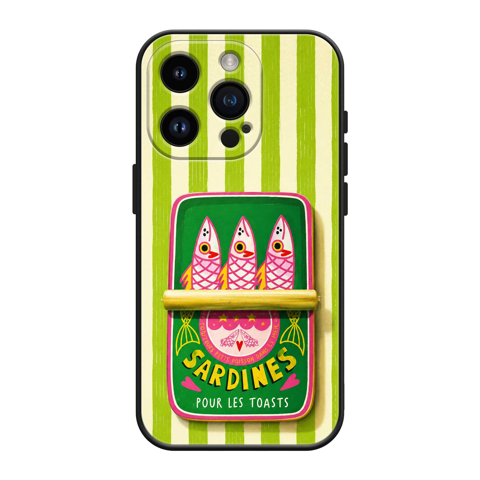Retro Sardines Silicone Case