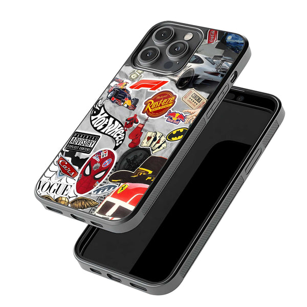 Retro Racer Glass Case