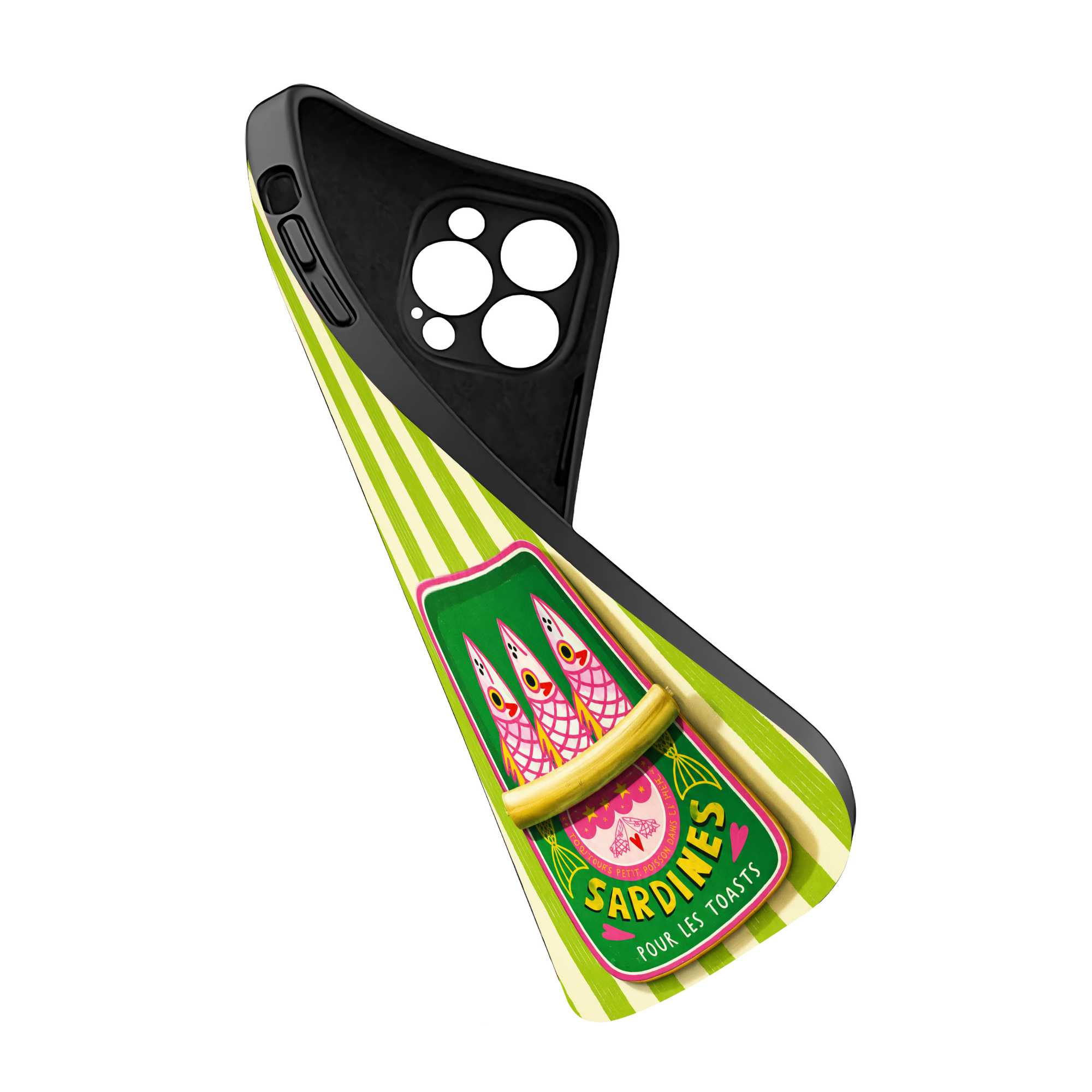 Retro Sardines Silicone Case