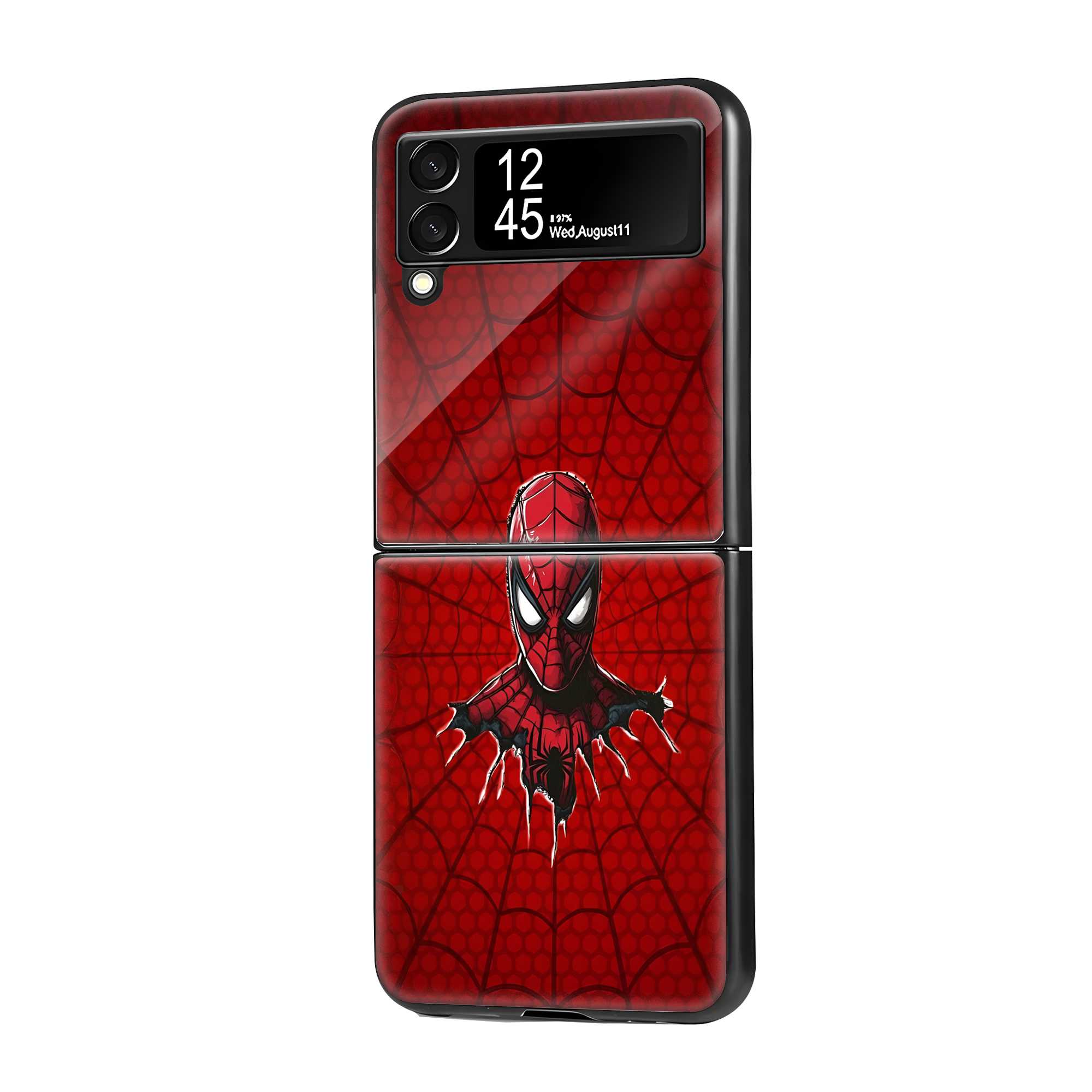 Retro Webverse Samsung Z Flip Glass Case