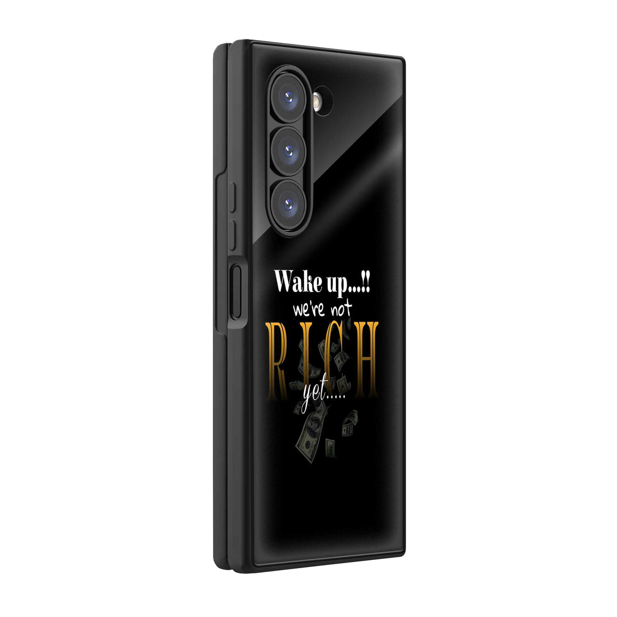 Rich Samsung Z Fold Glass Case