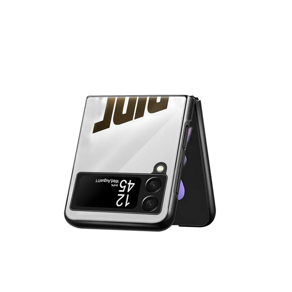 Ride Or Die Samsung Z Flip Glass Case