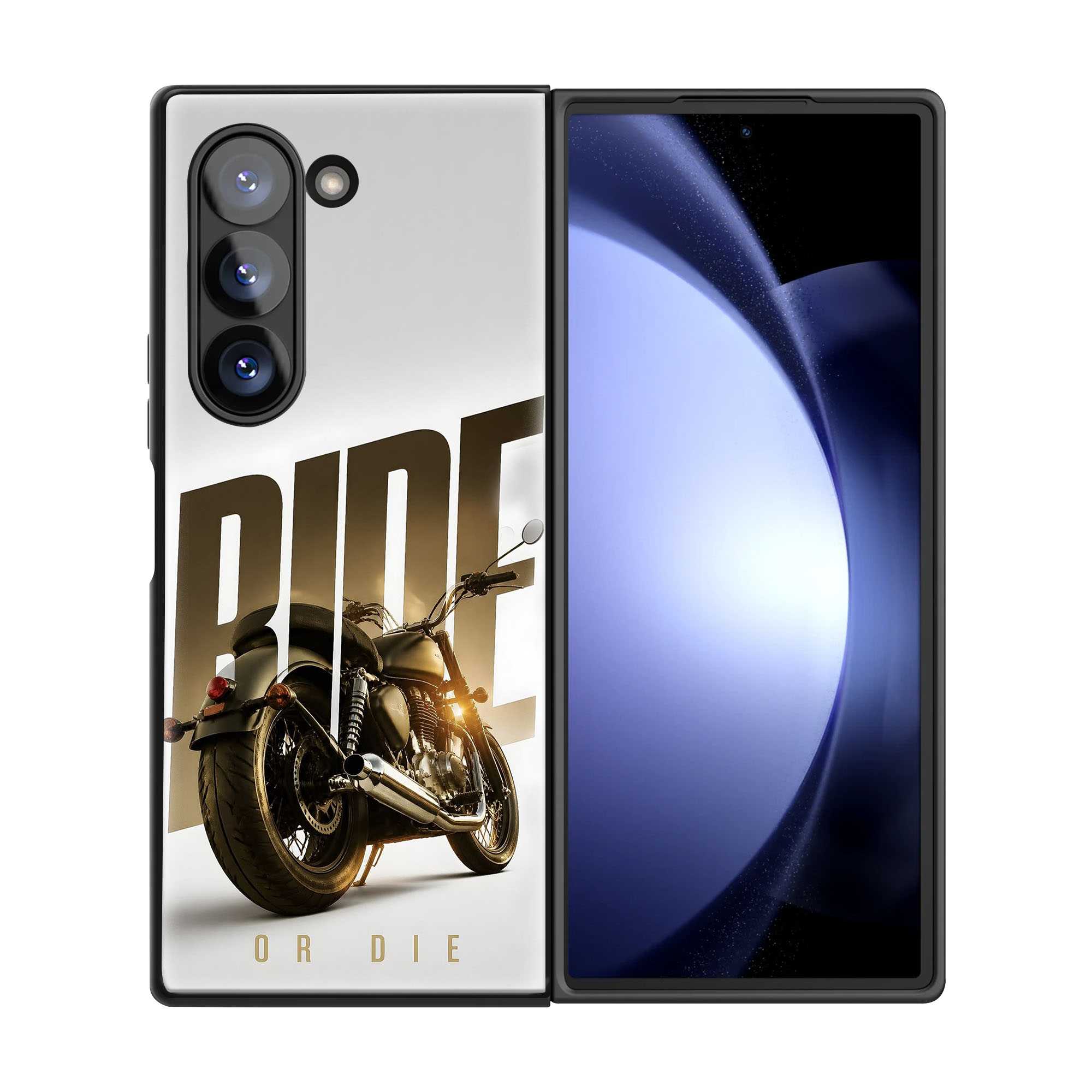 Ride Or Die Samsung Z Fold Glass Case