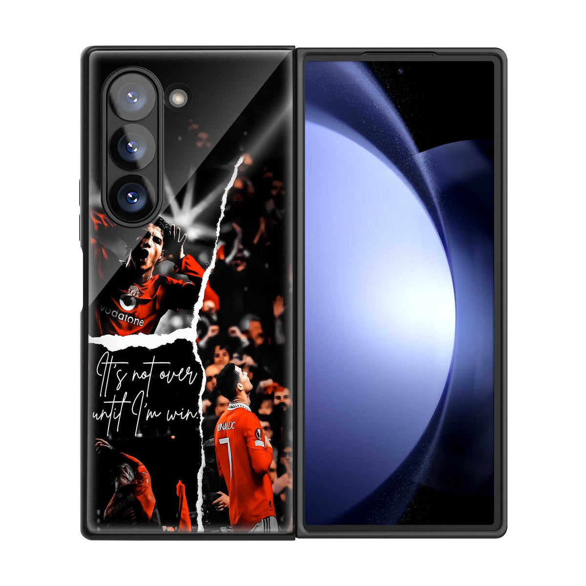 Rise to Glory Samsung Z Fold Glass Case