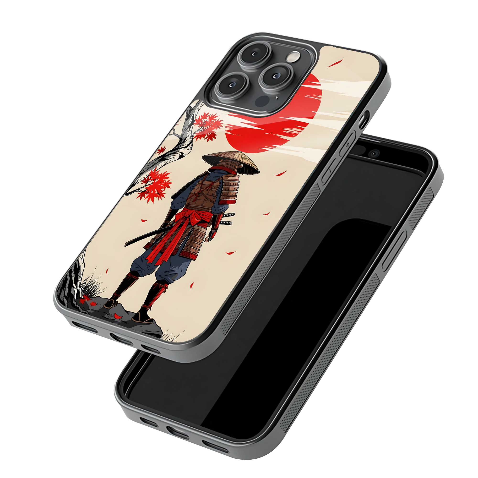 Rising Sun Samurai Glass Case