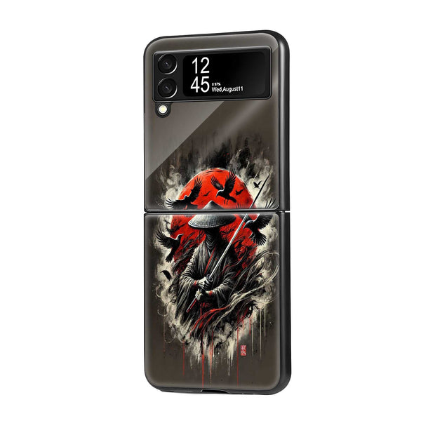 Ronin’s Shadow Samsung Z Flip Glass Case