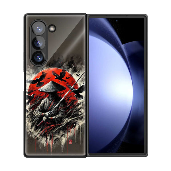 Ronin’s Shadow Samsung Z Fold Glass Case