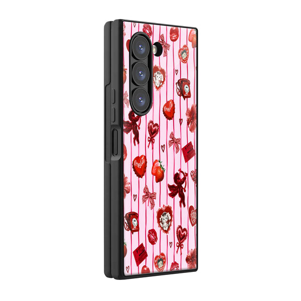Rose Garden Samsung Z Fold Glass Case