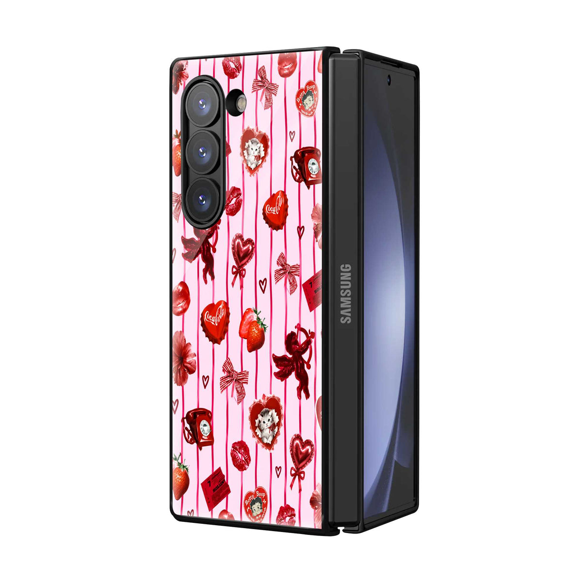 Rose Garden Samsung Z Fold Glass Case