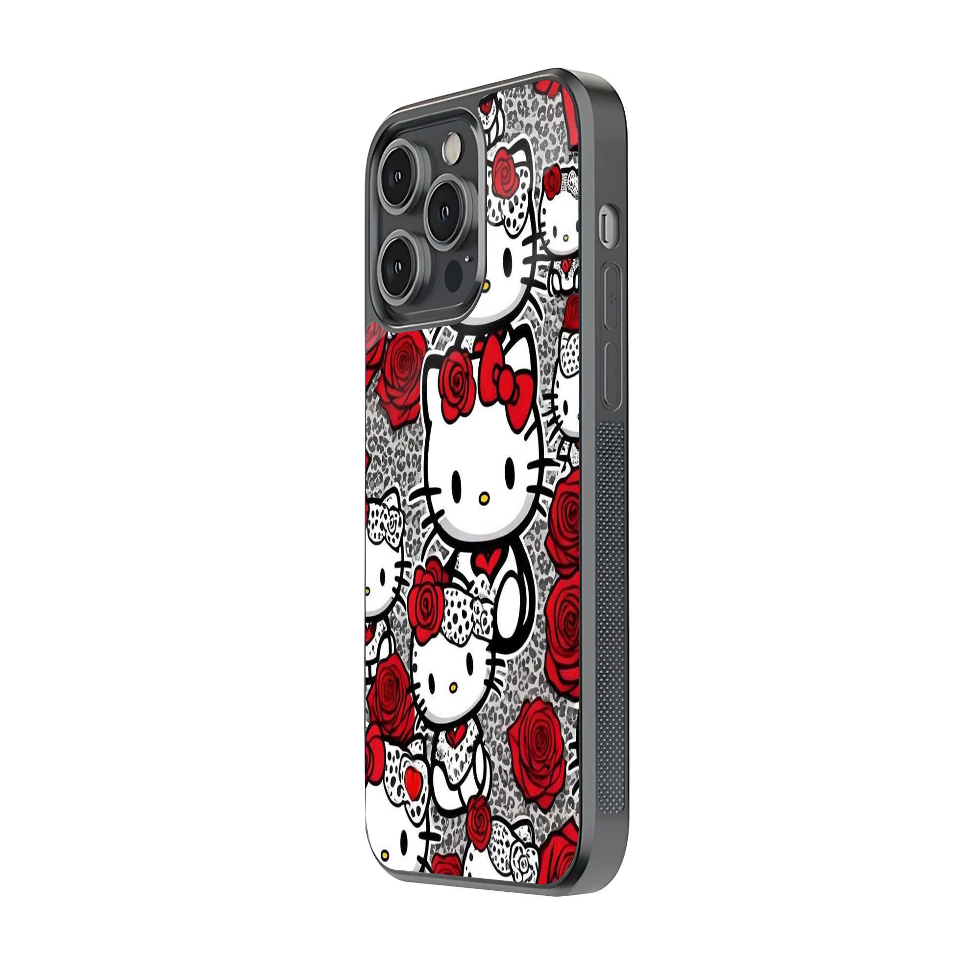 Rose Kitty Glass Case Secondary image