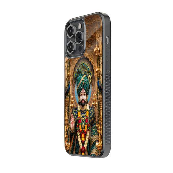 Royal Khatu Shyam Glass Case