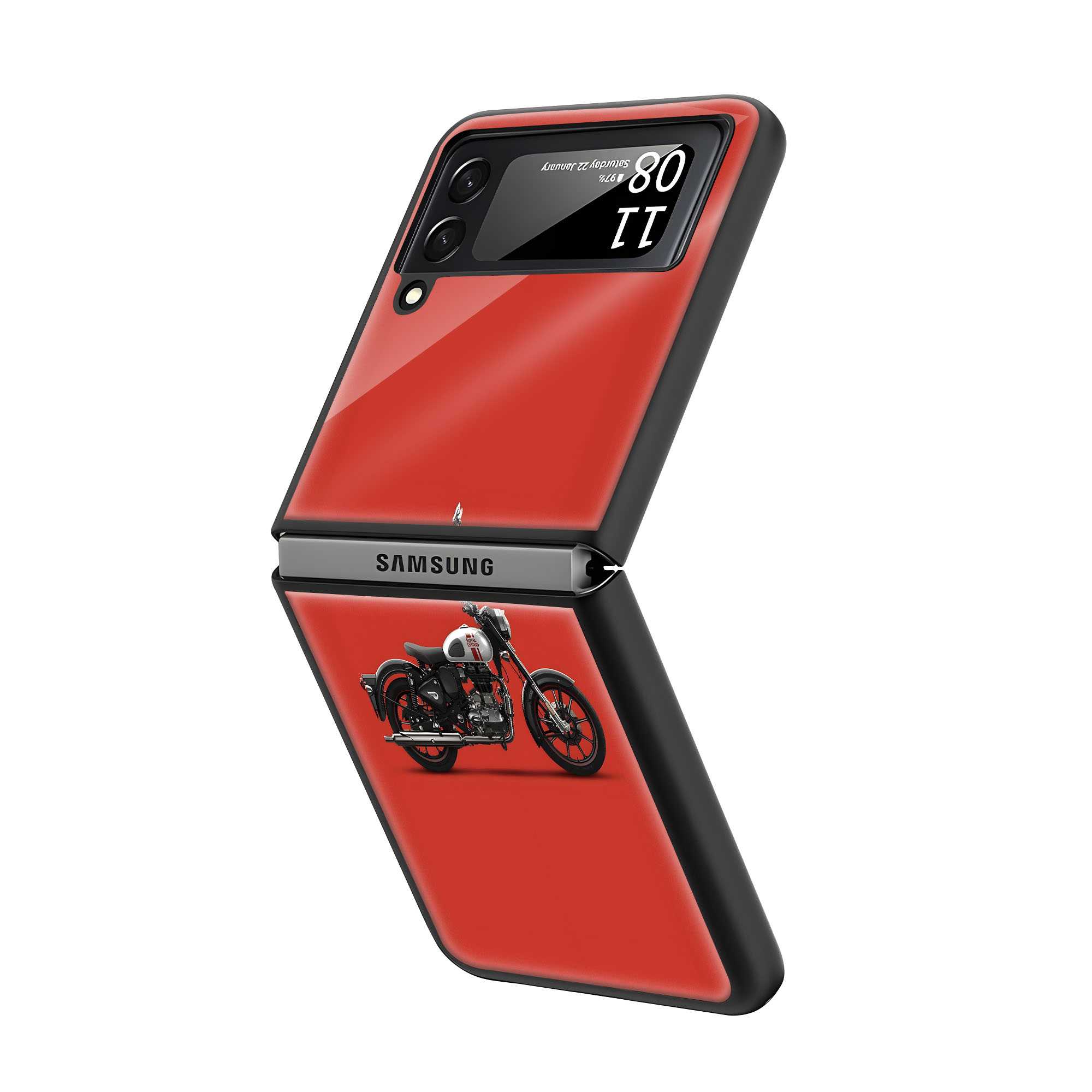 Royal Roads Samsung Z Flip Glass Case