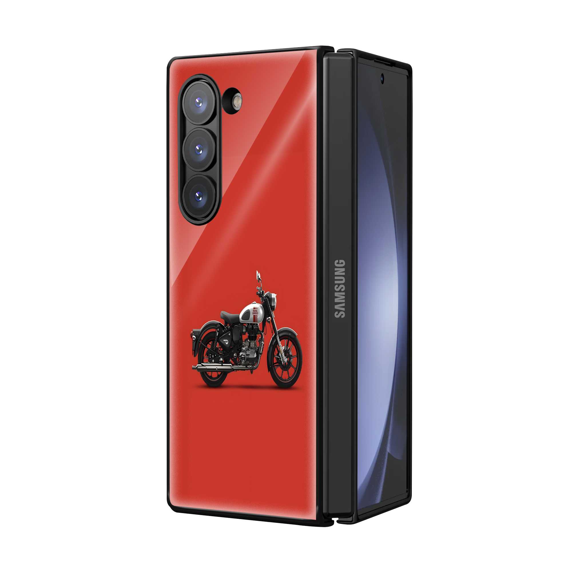 Royal Roads Samsung Z Fold Glass Case