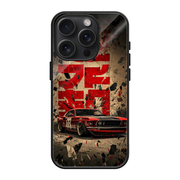 Rust & Race Glass Case