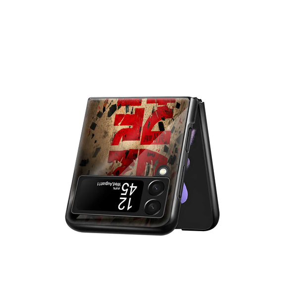 Rust & Race Samsung Z Flip Glass Case