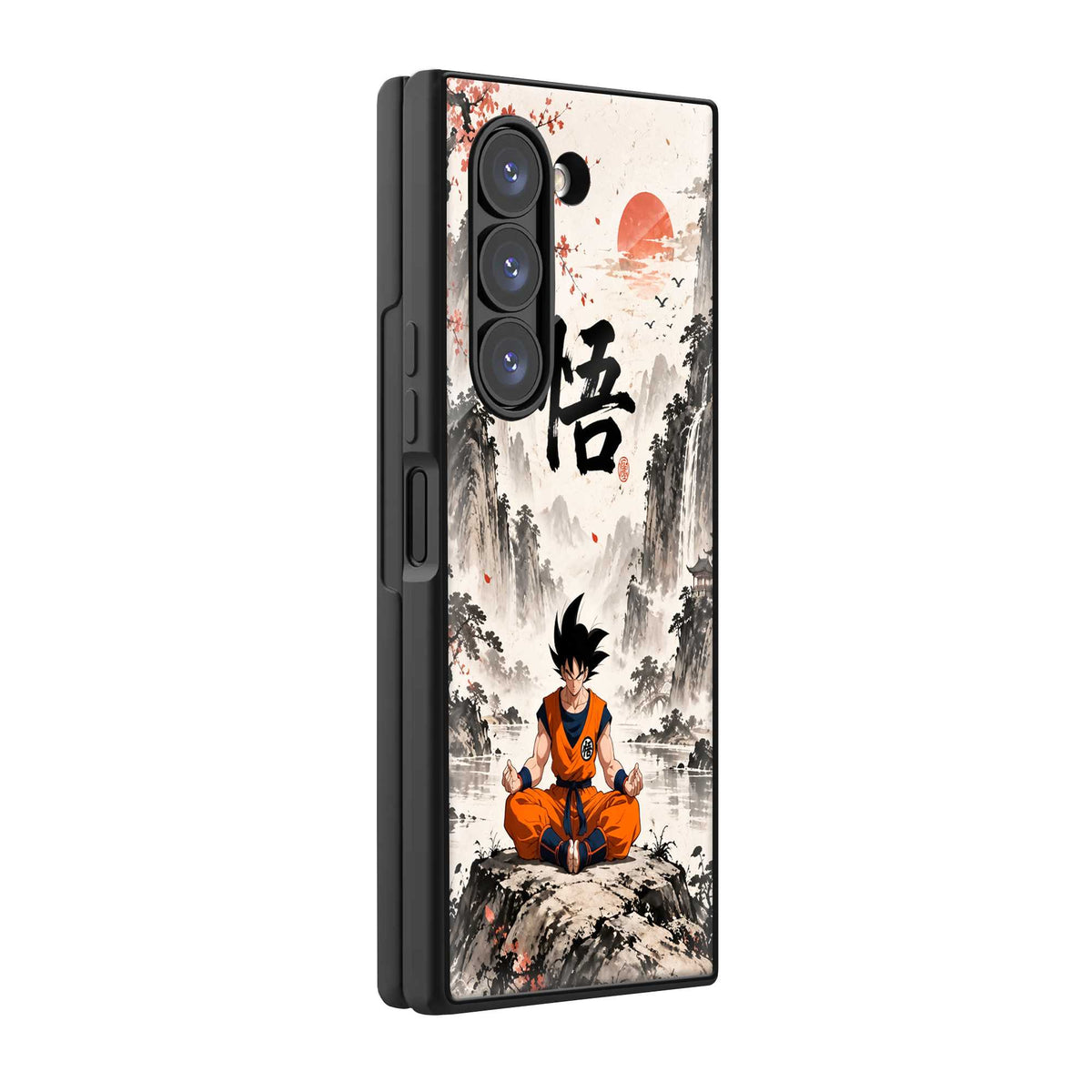 Saiyan Zen Samsung Z Fold Glass Case