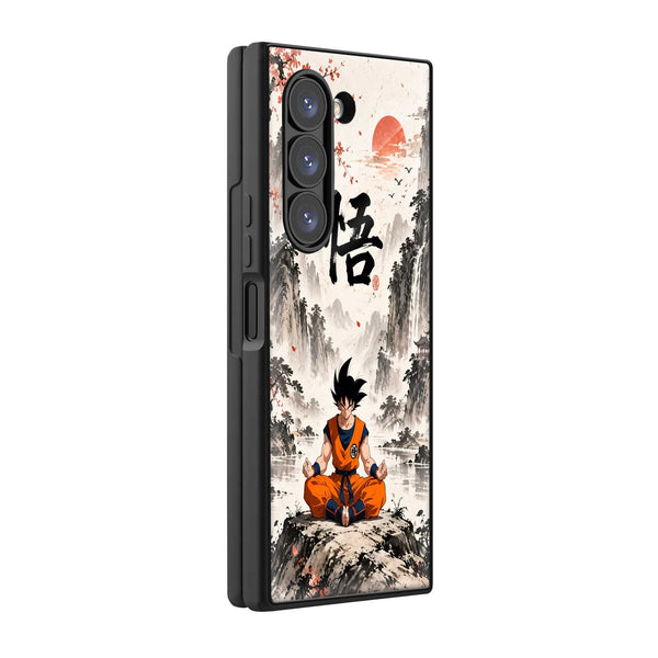 Saiyan Zen Samsung Z Fold Glass Case