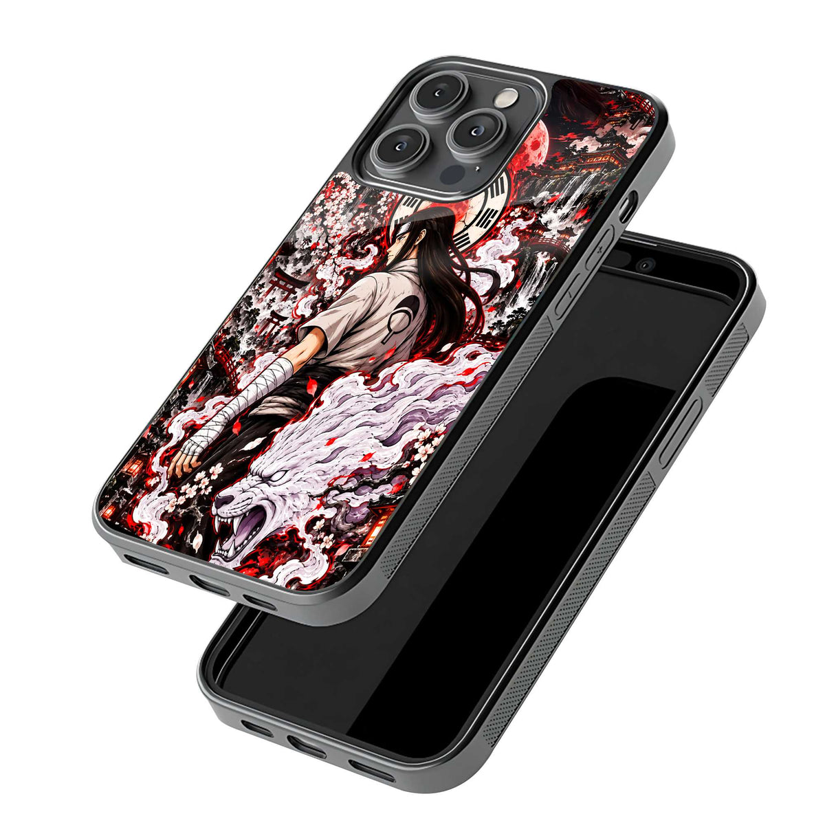 Sakura Nezuko Glass Case