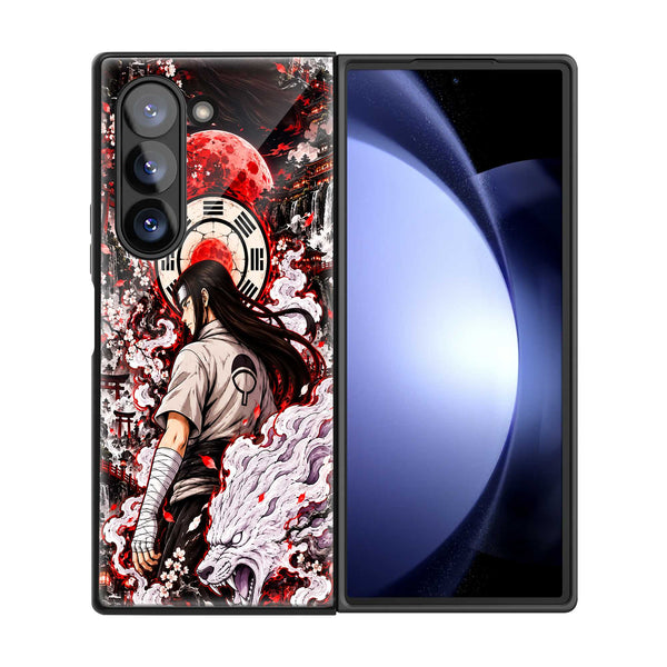 Sakura Nezuko Samsung Z Fold Glass Case