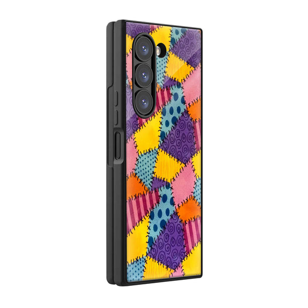 Sally Patch Samsung Z Fold Glass Case