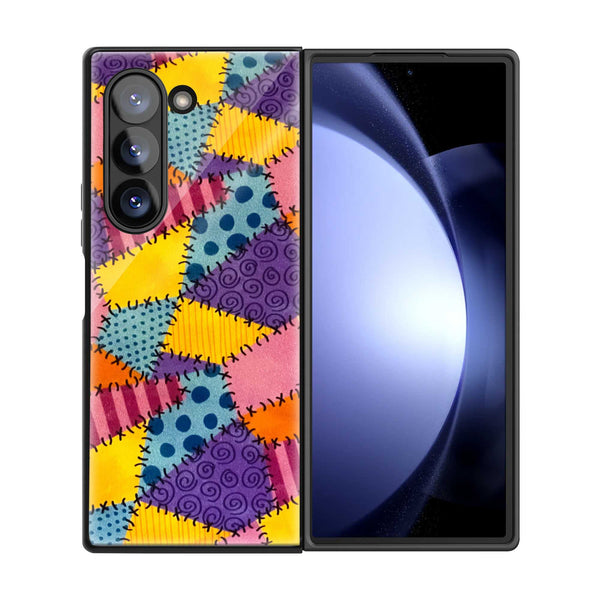 Sally Patch Samsung Z Fold Glass Case