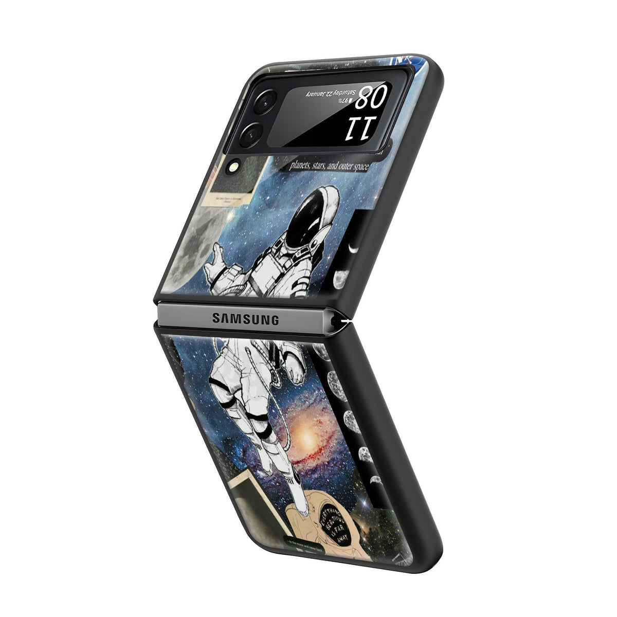 Astrophilia Samsung Z Flip Glass Case