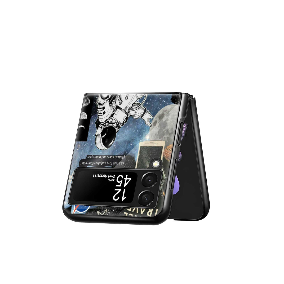Astrophilia Samsung Z Flip Glass Case