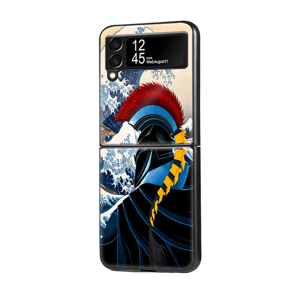 Samurai Tide Samsung Z Flip Glass Case
