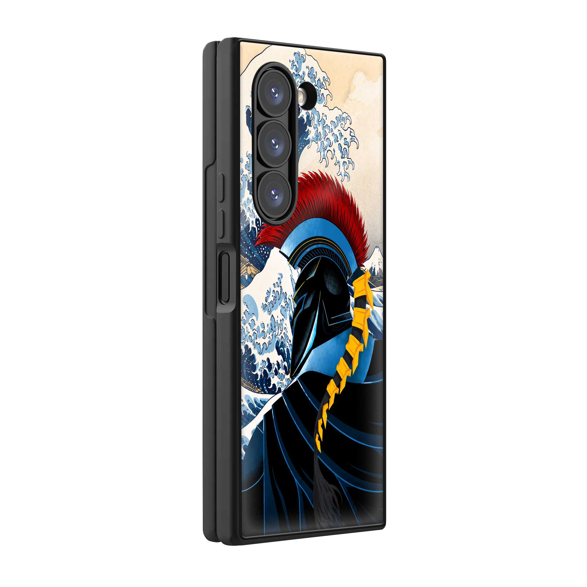 Samurai Tide Samsung Z Fold Glass Case