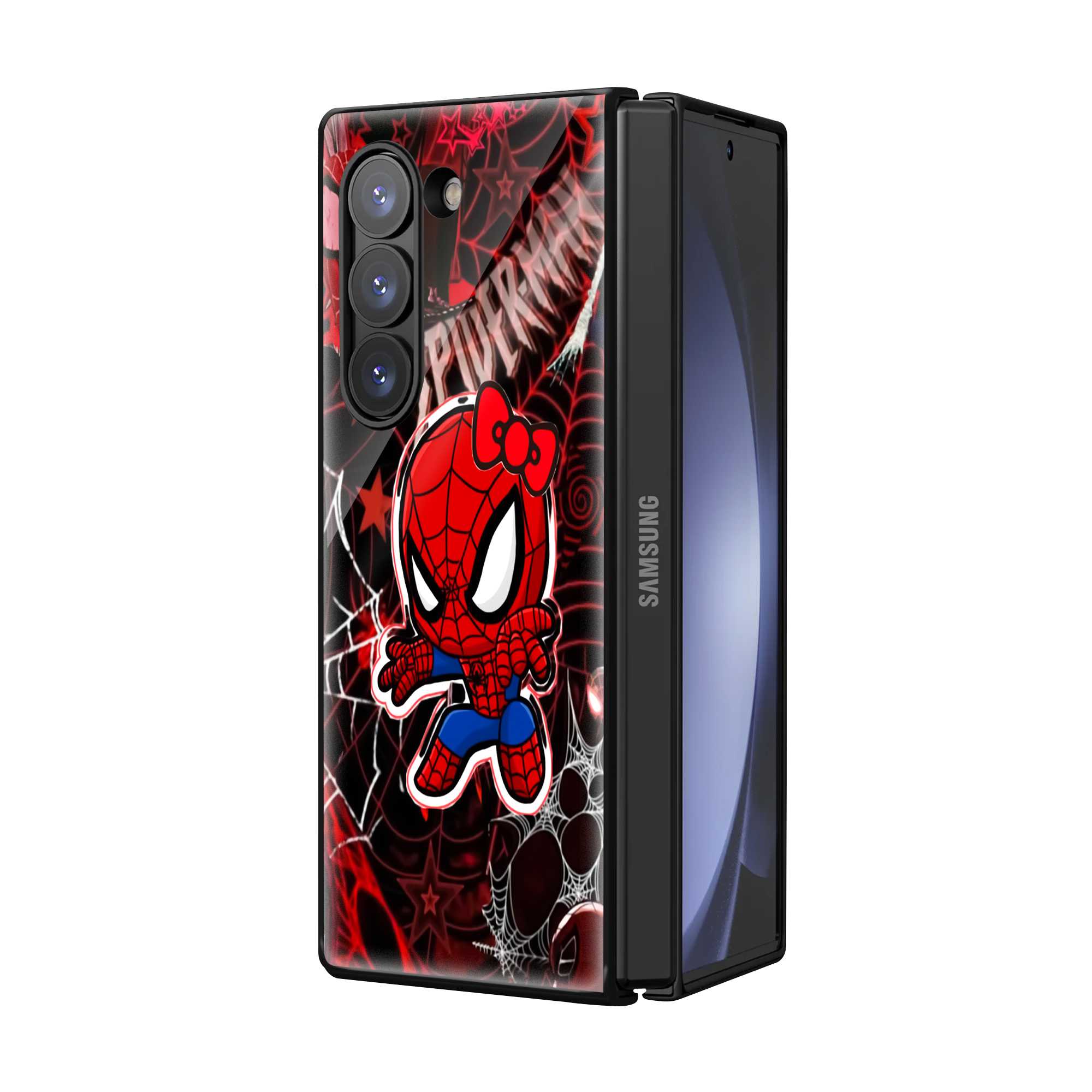 Scarlet Cutie Samsung Z Fold Glass Case Secondary image