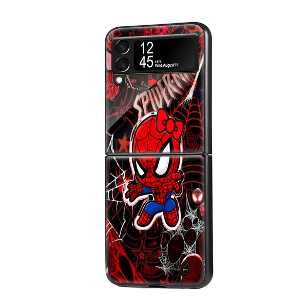 Scarlet Cutie Samsung Z Flip Glass Case