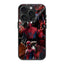 Scarlet Grid Glass Case