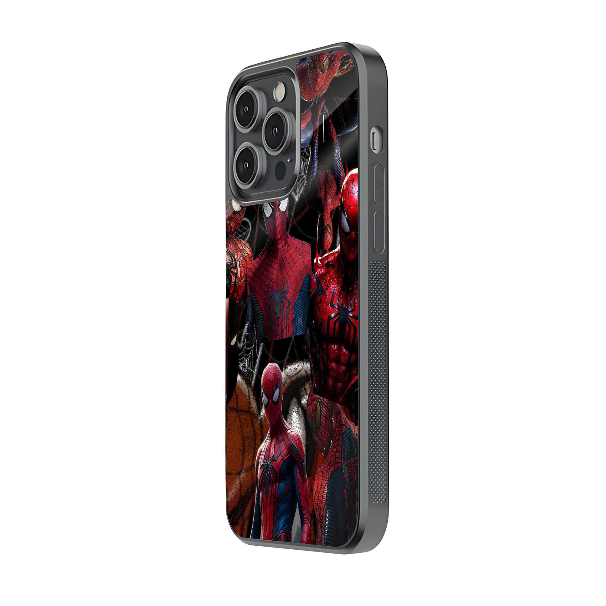 Scarlet Grid Glass Case