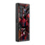 Scarlet Grid Samsung Z Fold Glass Case