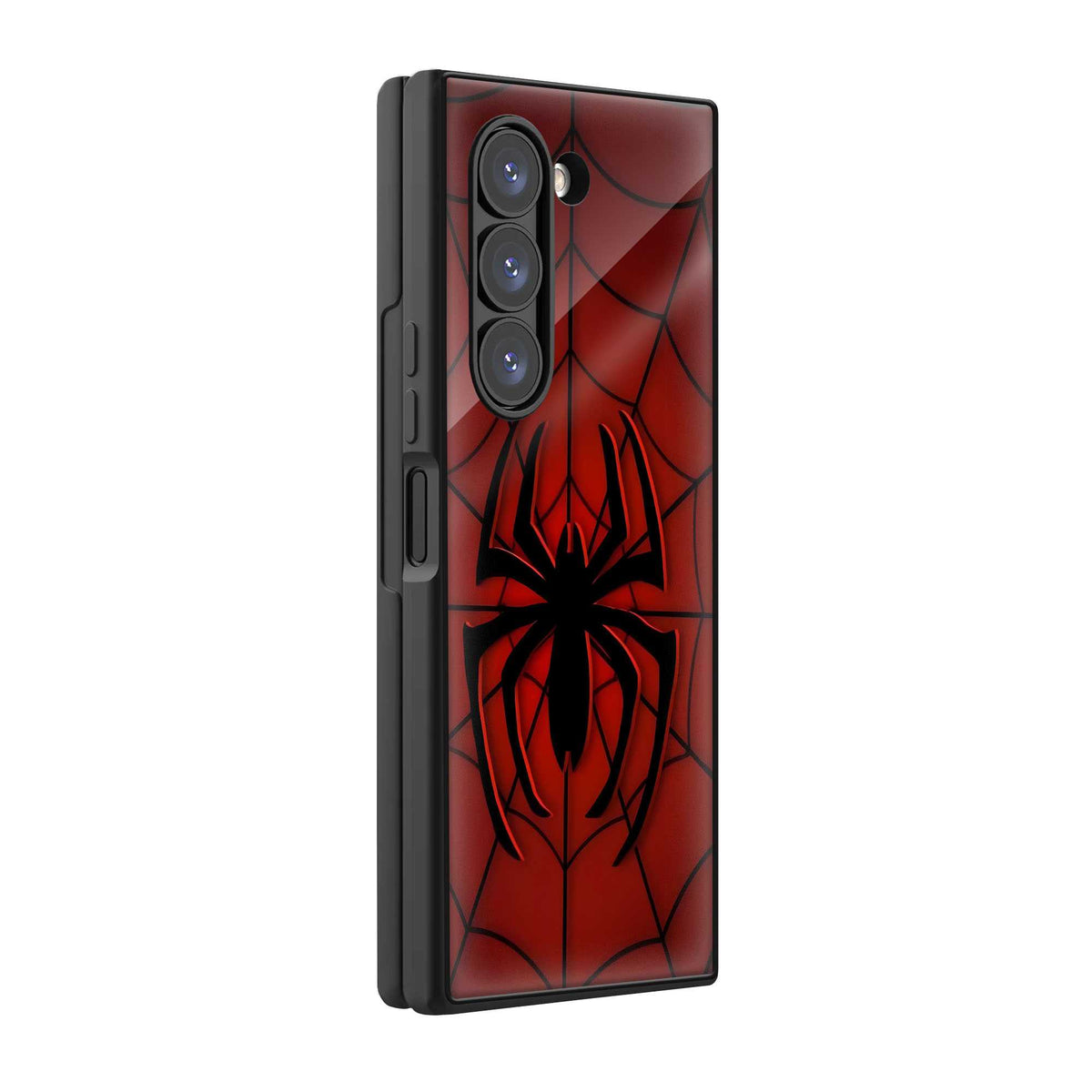 Scarlet Pattern Samsung Z Fold Glass Case