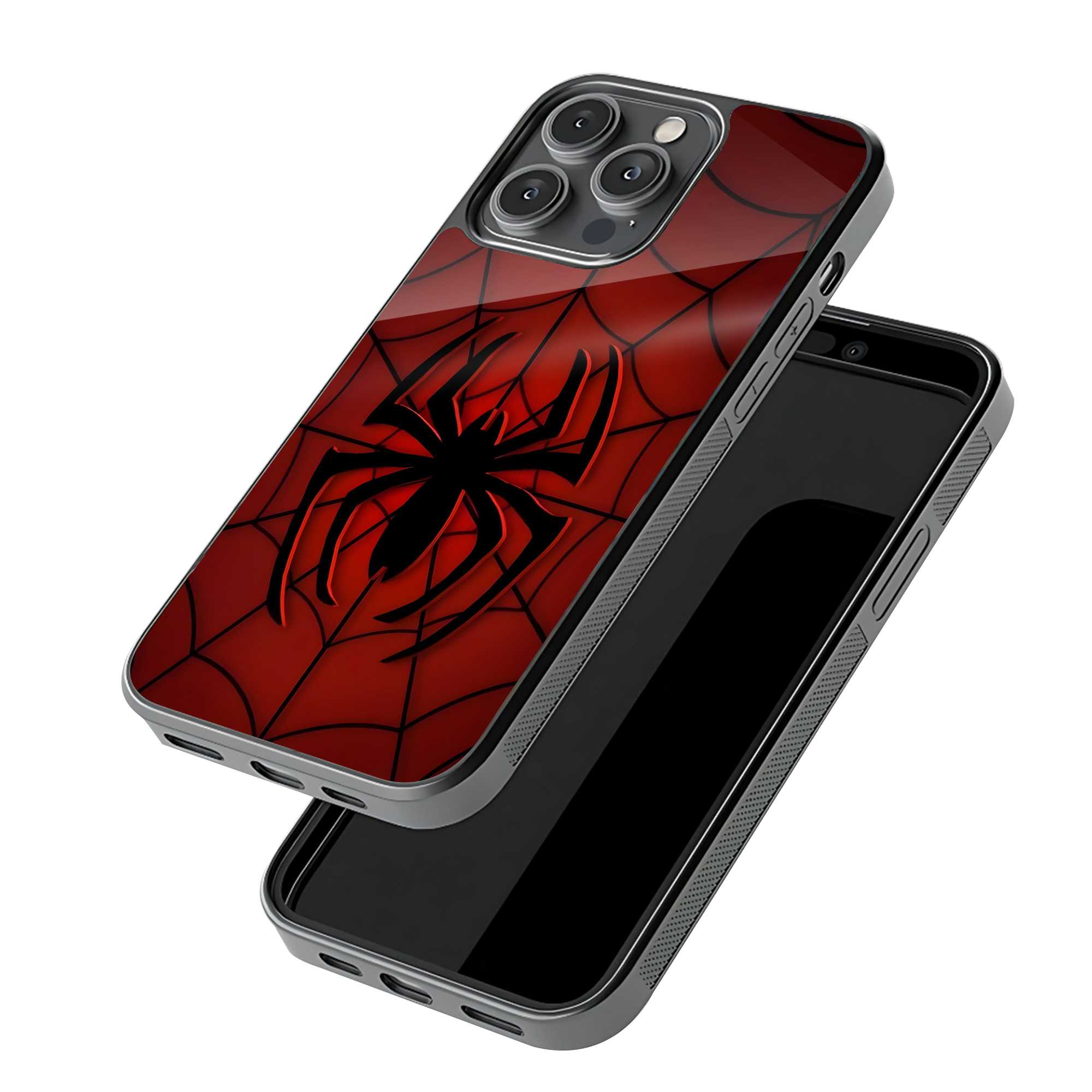 Scarlet Pattern Glass Case