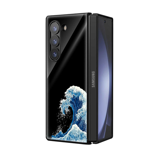 Sea Motion Samsung Z Fold Glass Case