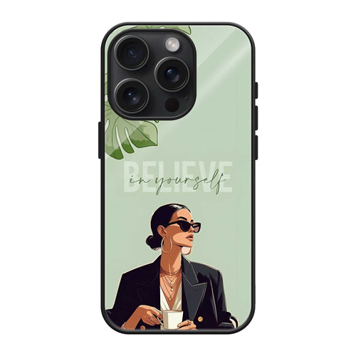 Self Belief Glass Case