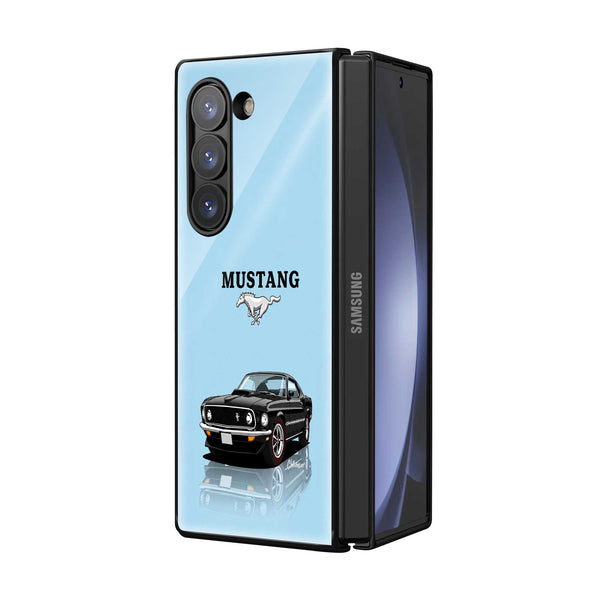 Shadow Horse Samsung Z Fold Glass Case