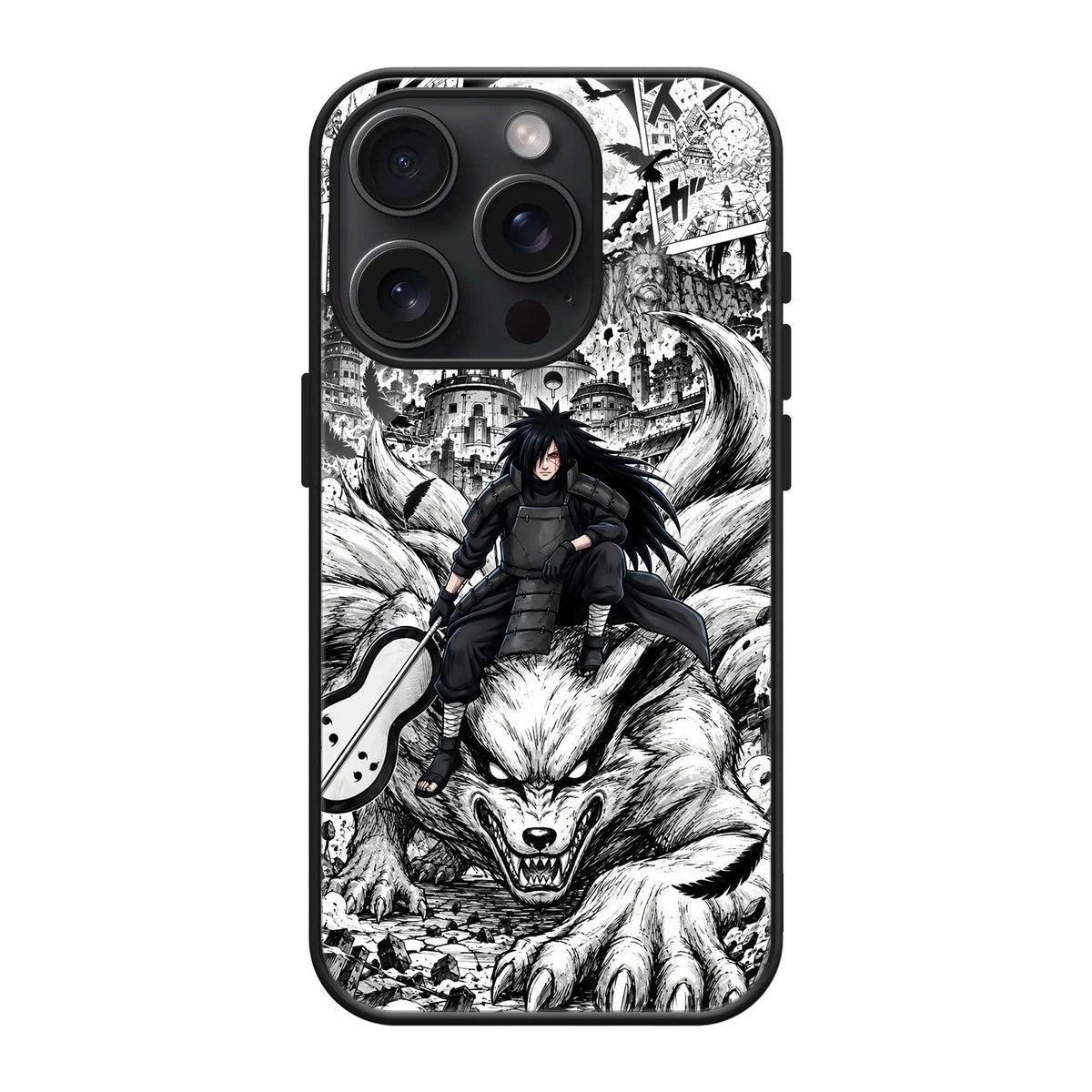 Shadow Manga Warrior Glass Case Main image