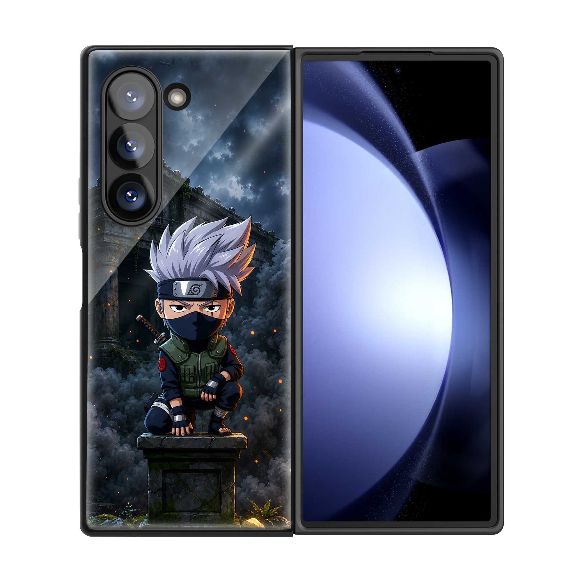 Shadow Ninja  Samsung Z Fold Glass Case
