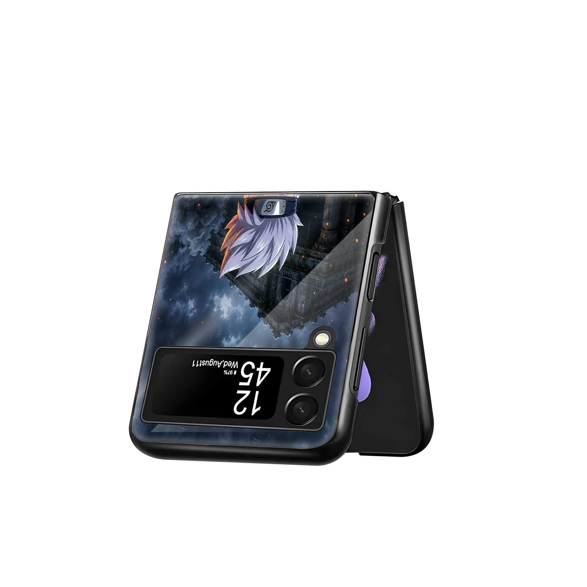 Shadow Ninja Samsung Z Flip Glass Case