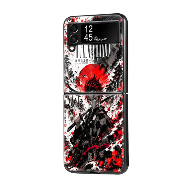 Shadow Reaper Samsung Z Flip Glass Case