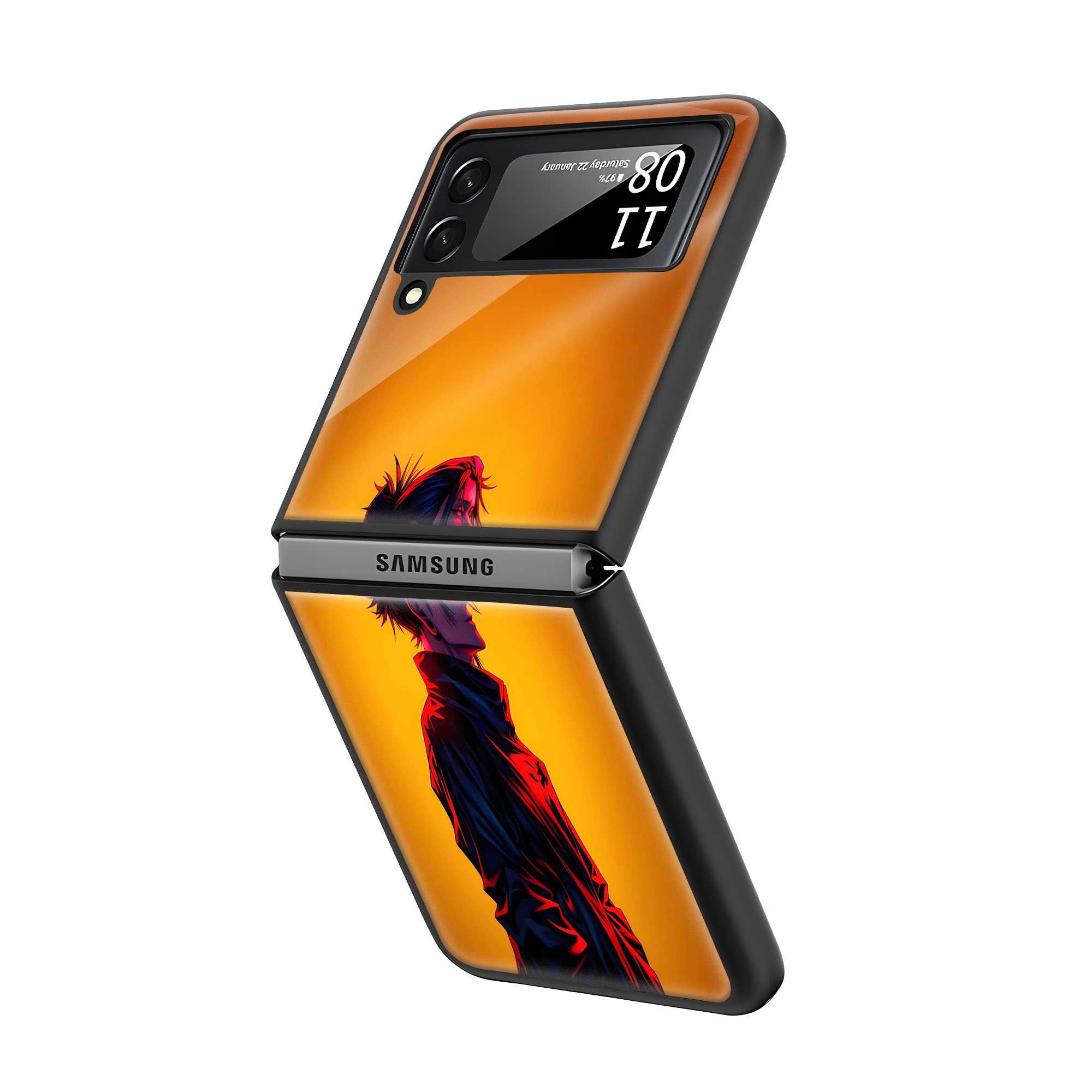 Shadow Resolve Samsung Z Flip Glass Case