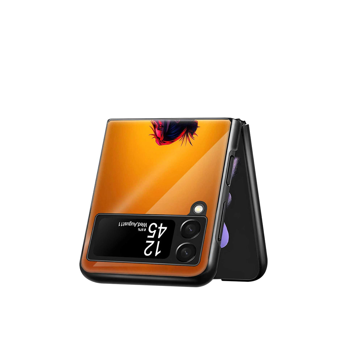 Shadow Resolve Samsung Z Flip Glass Case