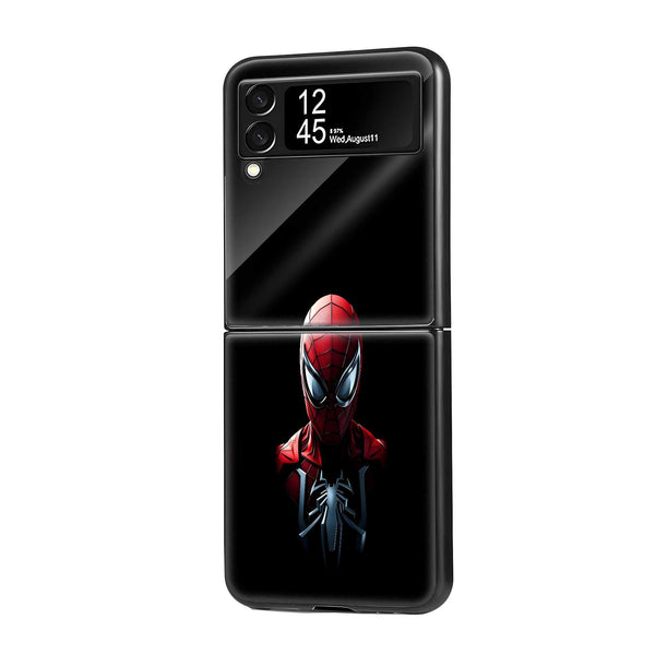 Shadow Spider Samsung Z Flip Glass Case
