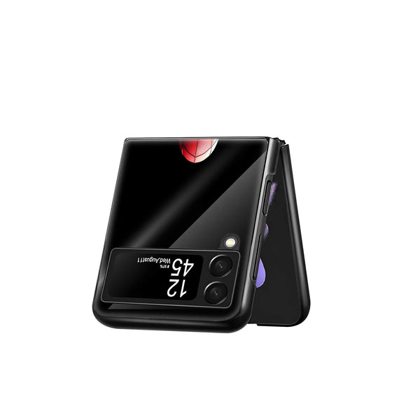 Shadow Spider Samsung Z Flip Glass Case