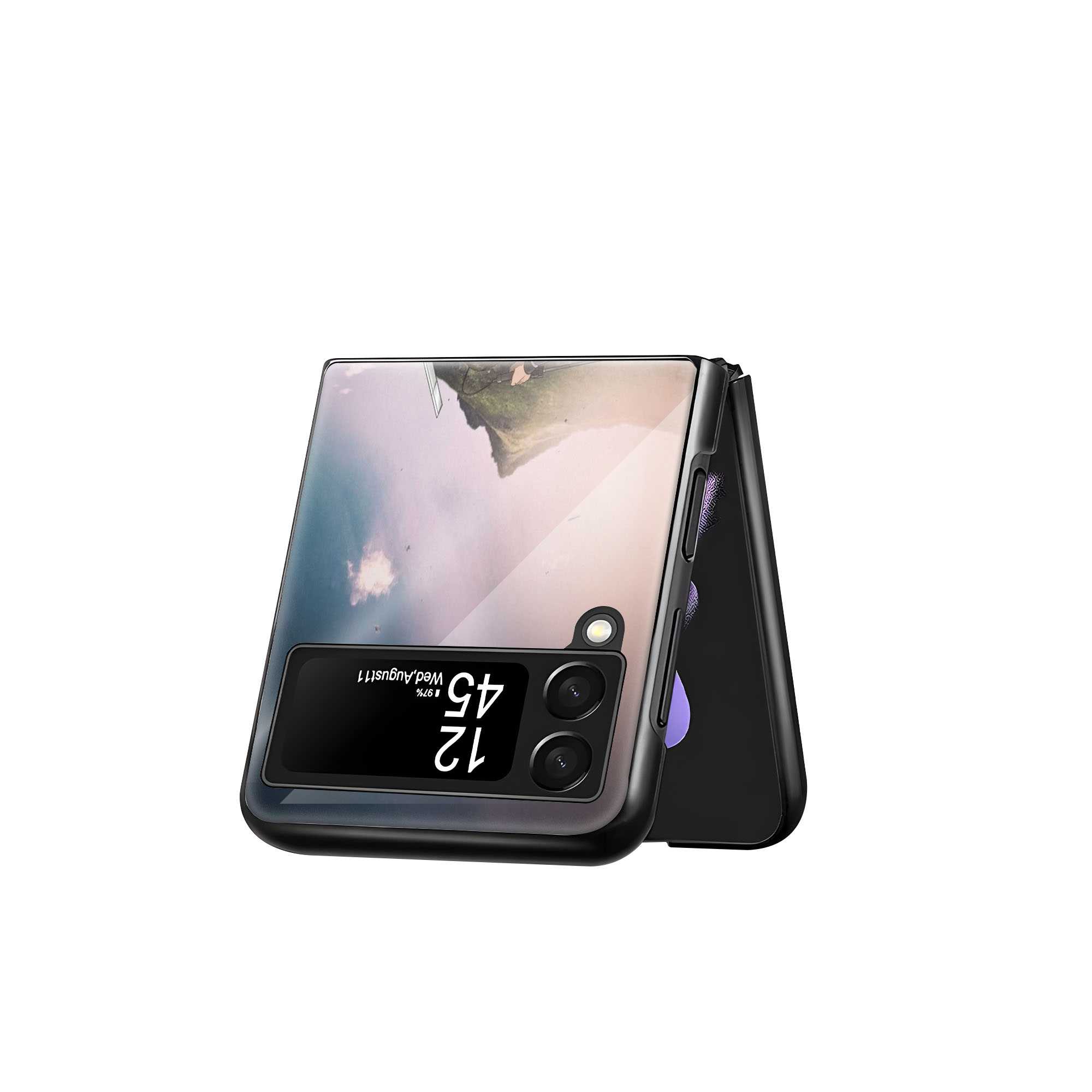 Shadow Strike Samsung Z Flip Glass Case