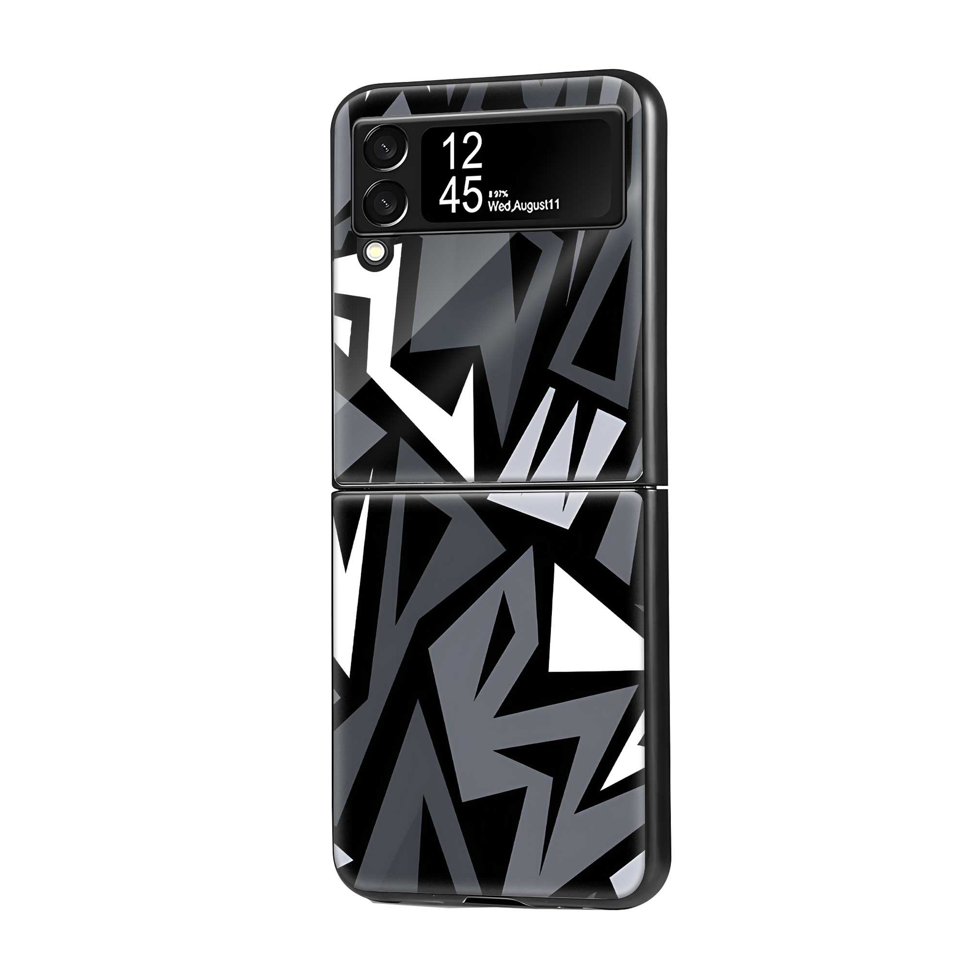 Sharp Shift Samsung Z Flip Glass Case